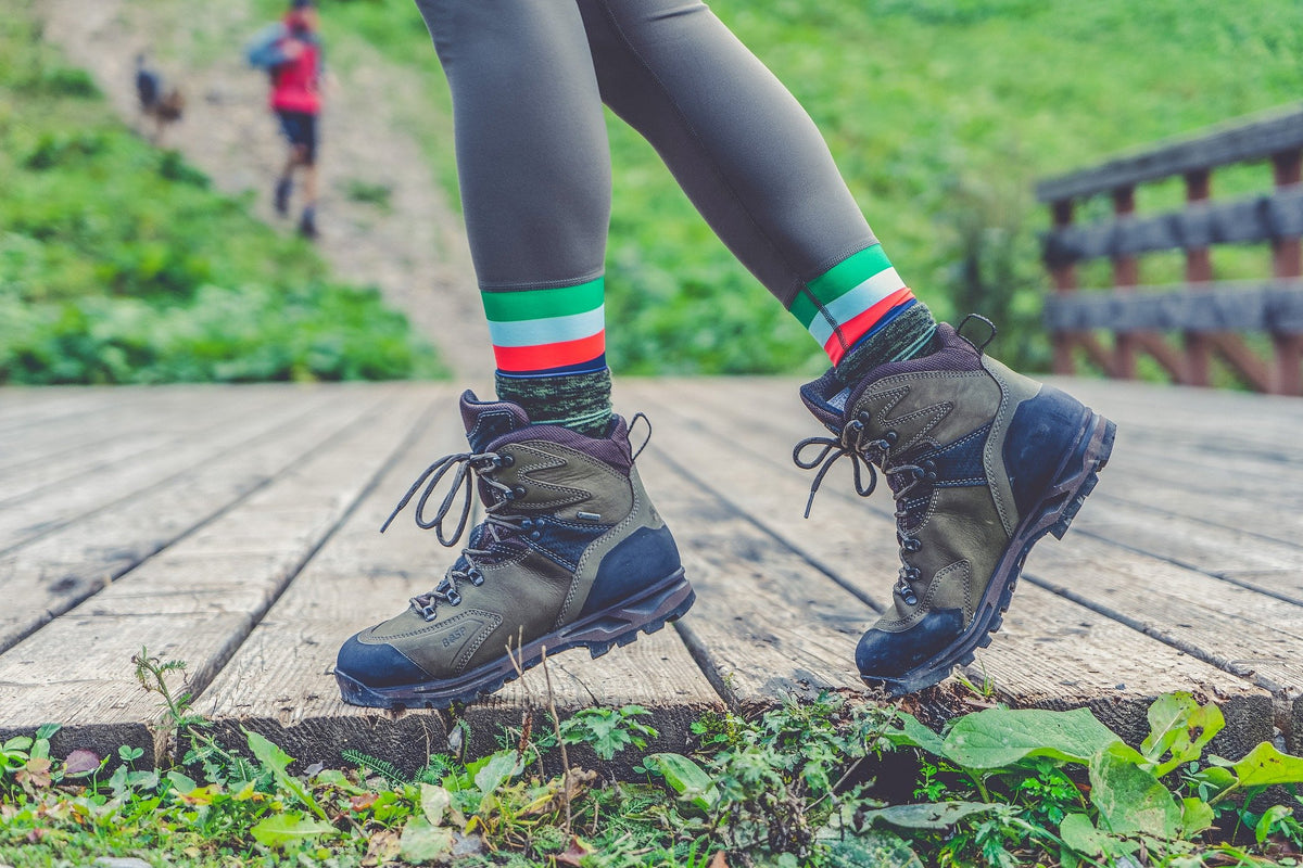 Trekking shoes Karpat Pro – In use 1