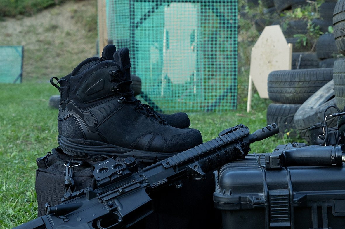 Police shoes Taras Mid – In use 6