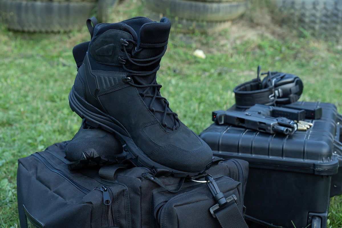Police shoes Taras Mid – In use 3