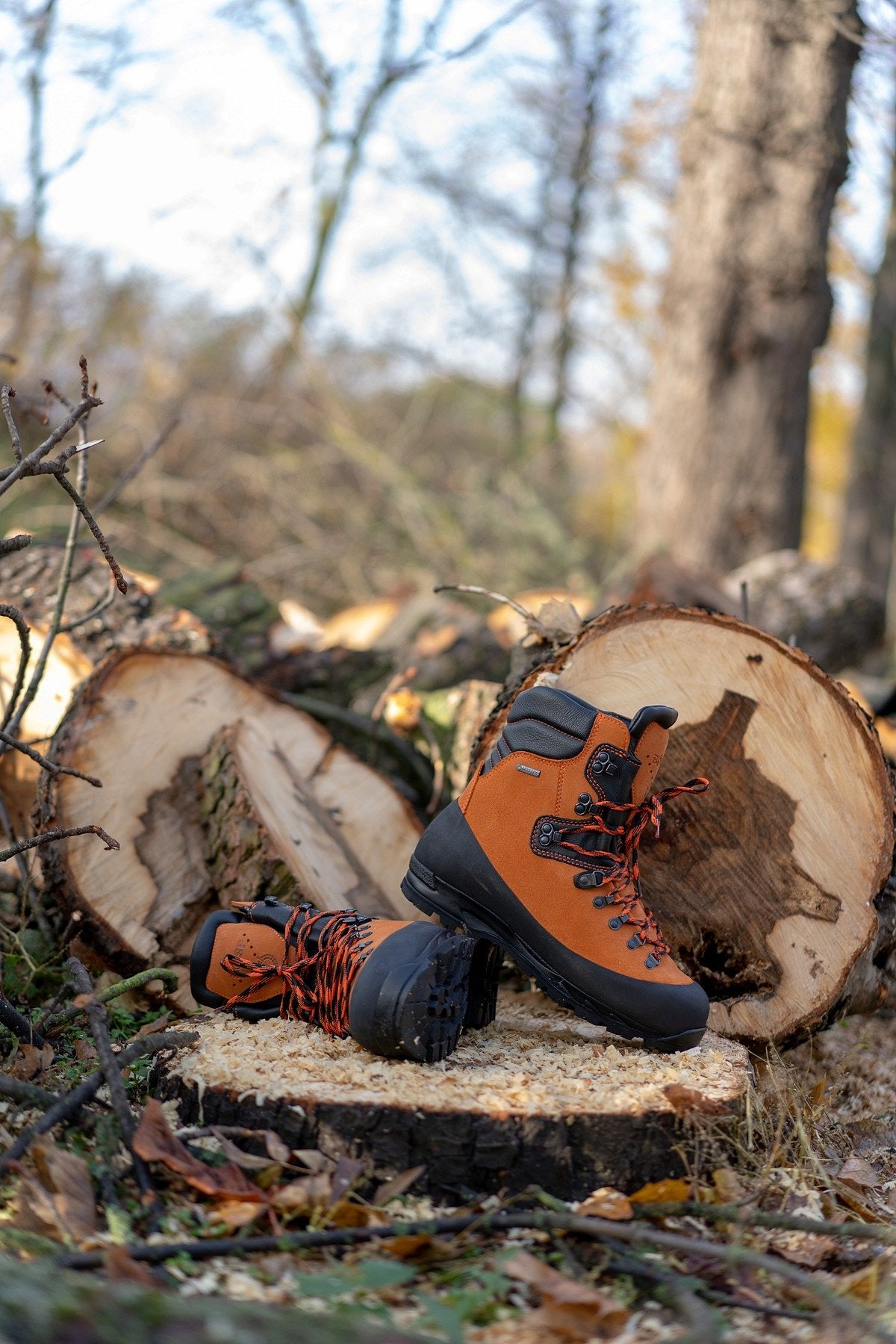 Forestry boots Logger Trek – In use 16