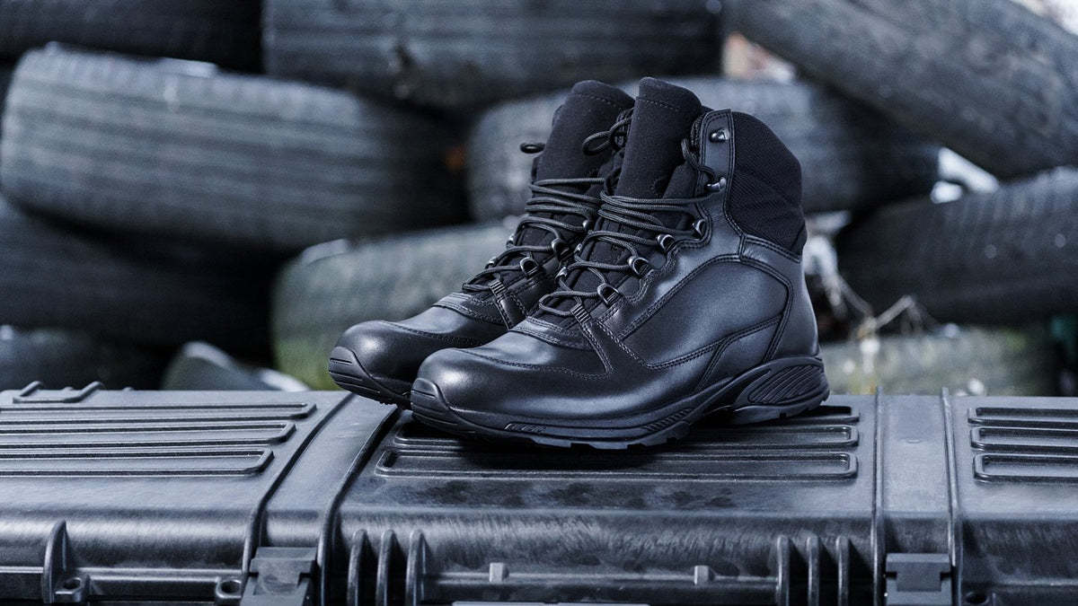 Police shoes Alien FG – In use 1