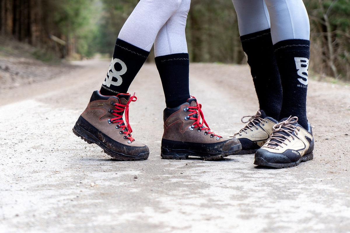 Hiking shoes Grifit Camel – In use 8