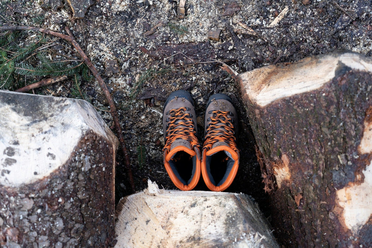 Forestry boots Logger Trek Claw – In use 7