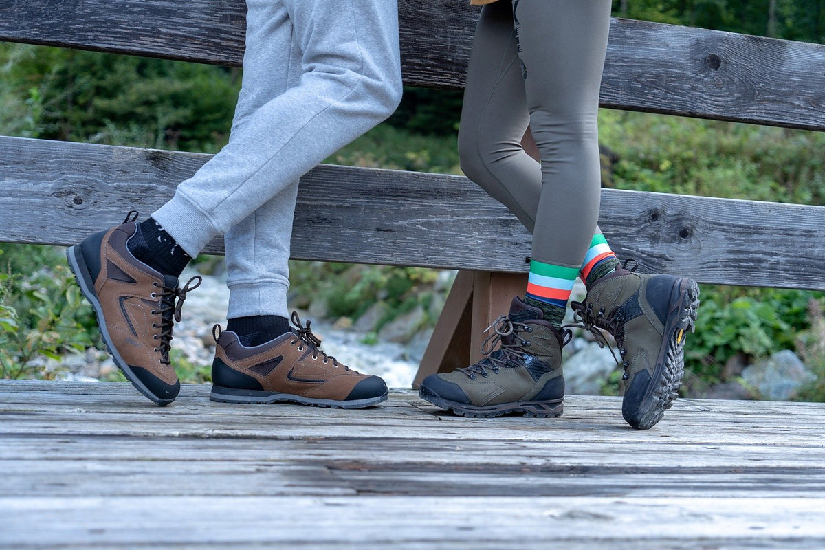 Hiking shoes Grifit Brown – In use 2
