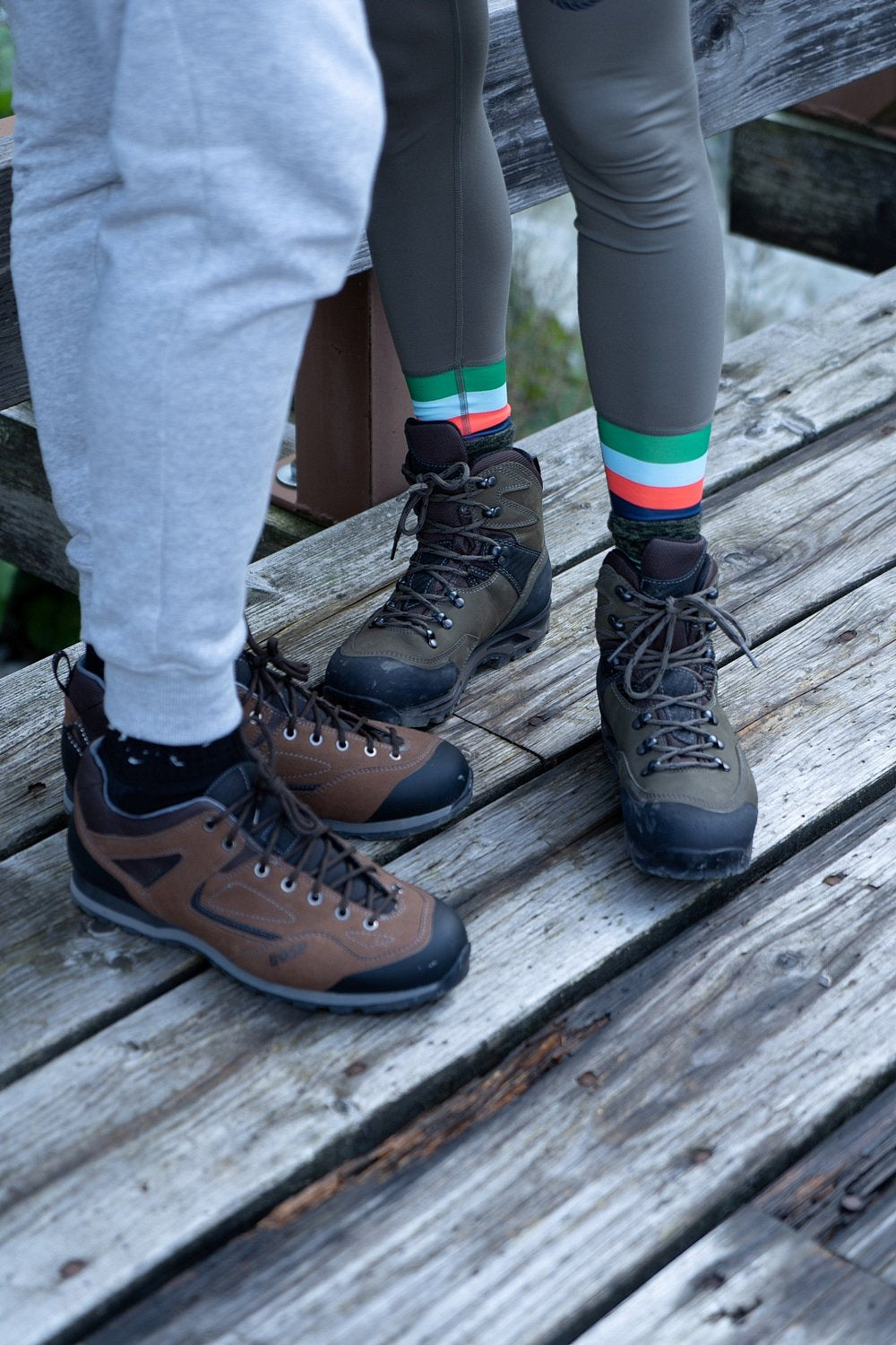 Hiking shoes Grifit Brown – In use 5