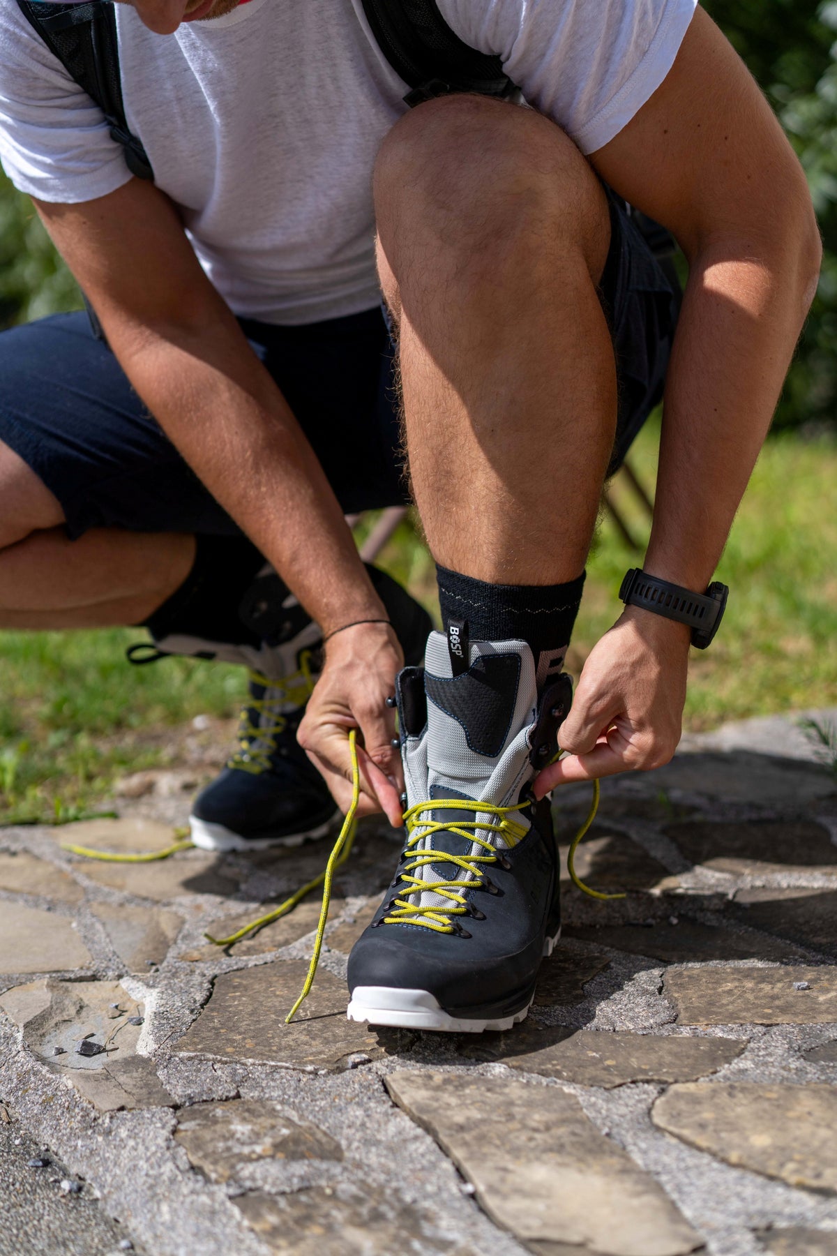 Hiking shoes Karpat Sport Denim – In use 3