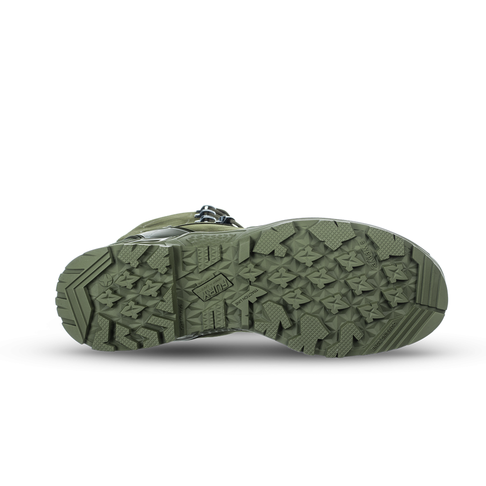 Polizeischuhe Taras Army Olive – Produktfoto 3