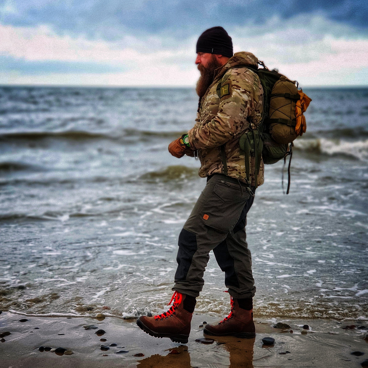 Hiking shoes Squad Grizzly Winter – In use 2