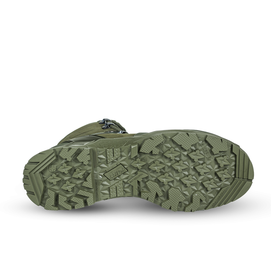 Polizeischuhe Taras Army Mid Olive – Produktfoto 3