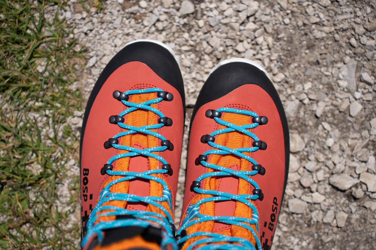 Hiking shoes Karpat Sport Mango – In use 7