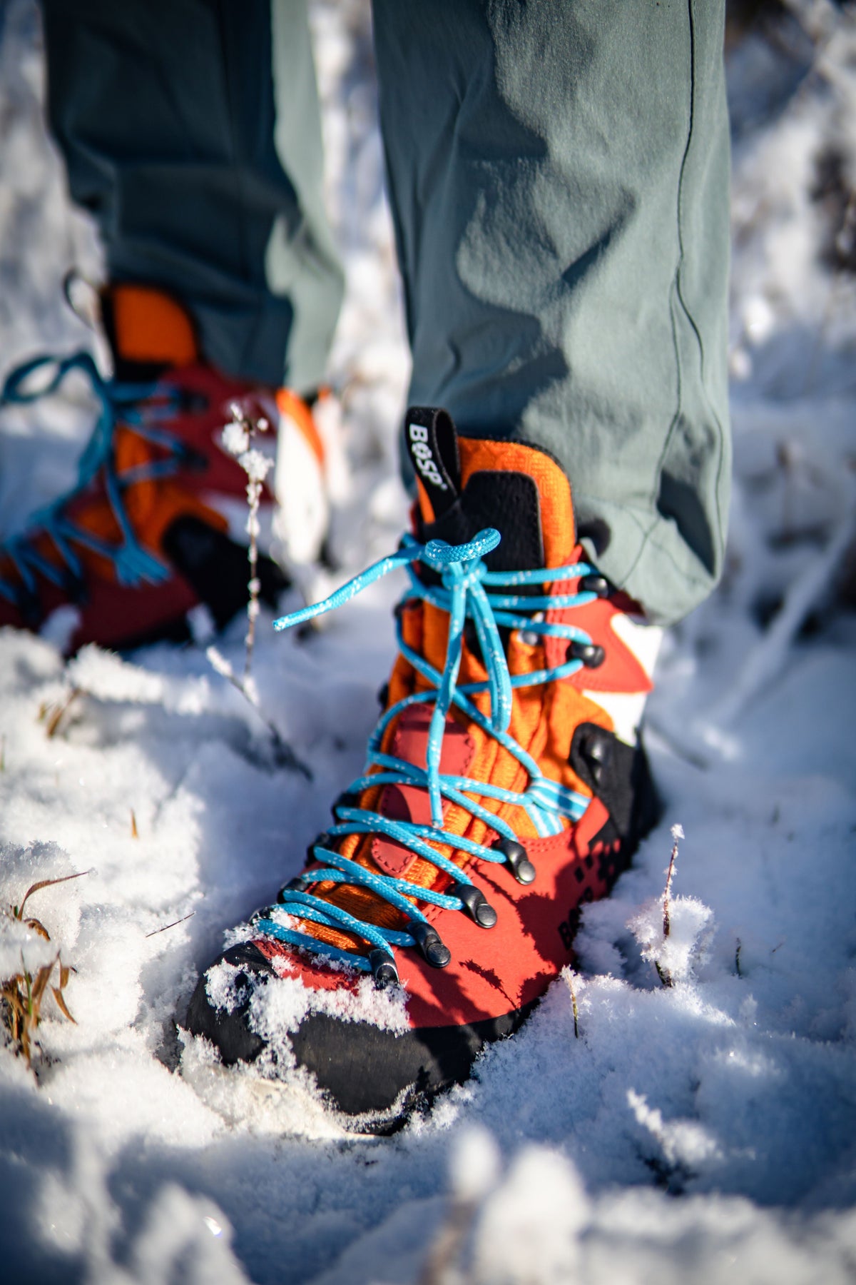 Hiking shoes Karpat Sport Mango – In use 1