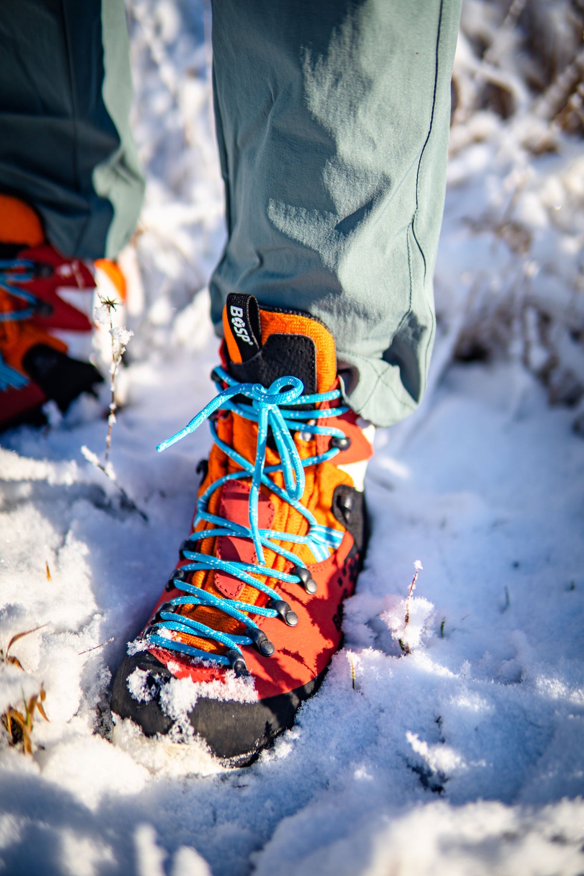Hiking shoes Karpat Sport Mango – In use 3