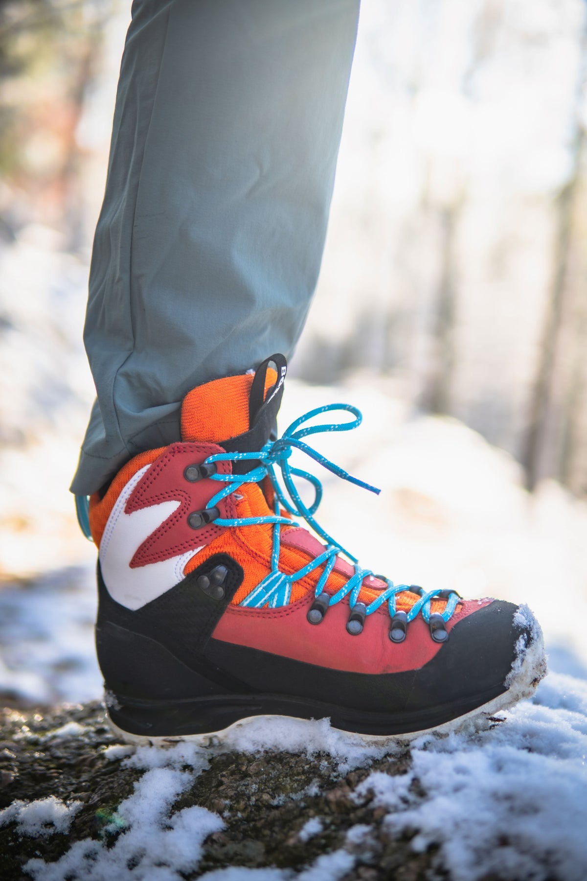 Hiking shoes Karpat Sport Mango – In use 5