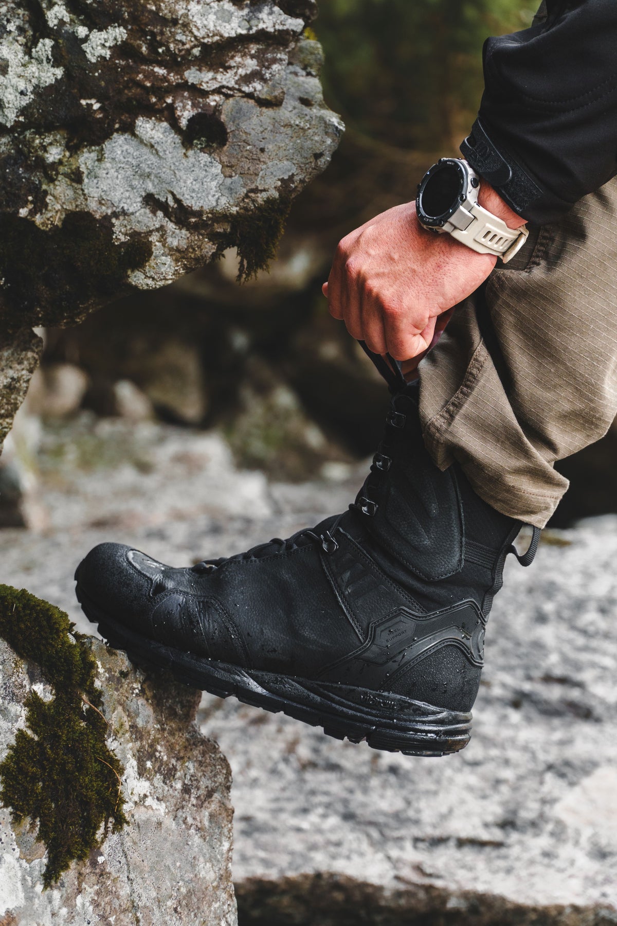 Police shoes Taras High – In use 3