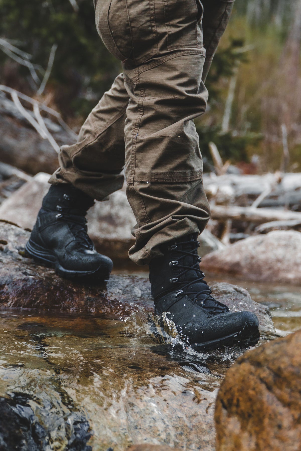 Police shoes Taras High – In use 4