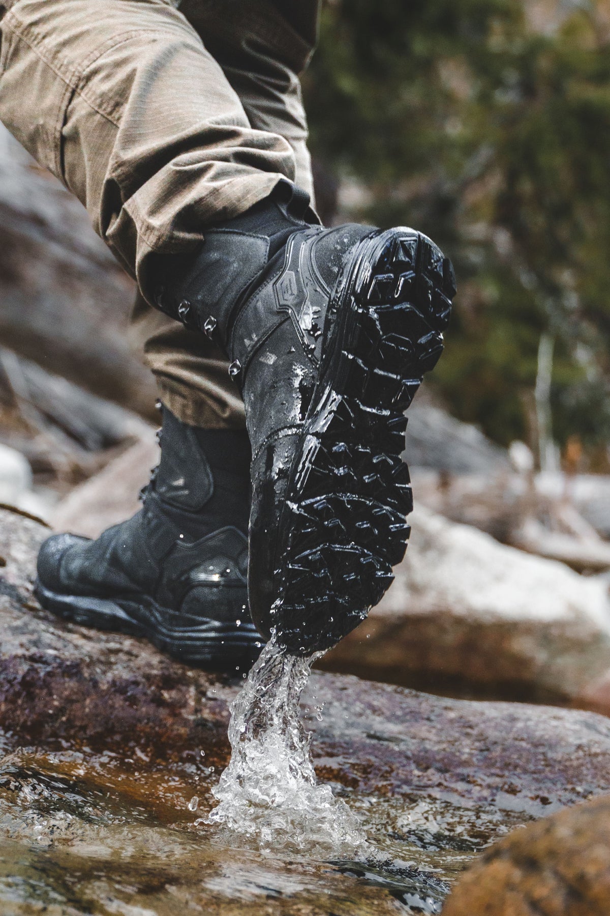 Police shoes Taras High – In use 5