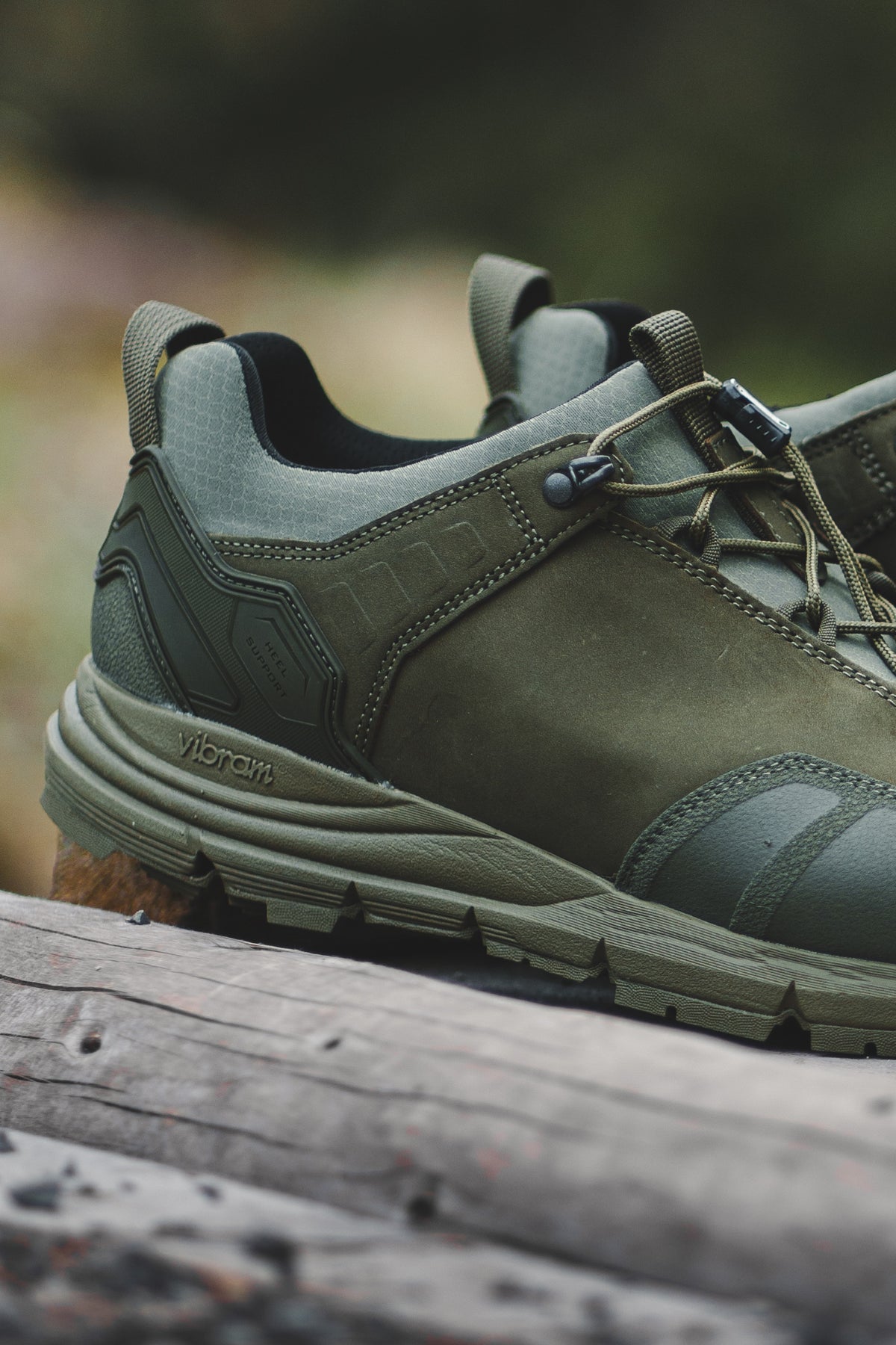 Police shoes Taras Low Olive – In use 2