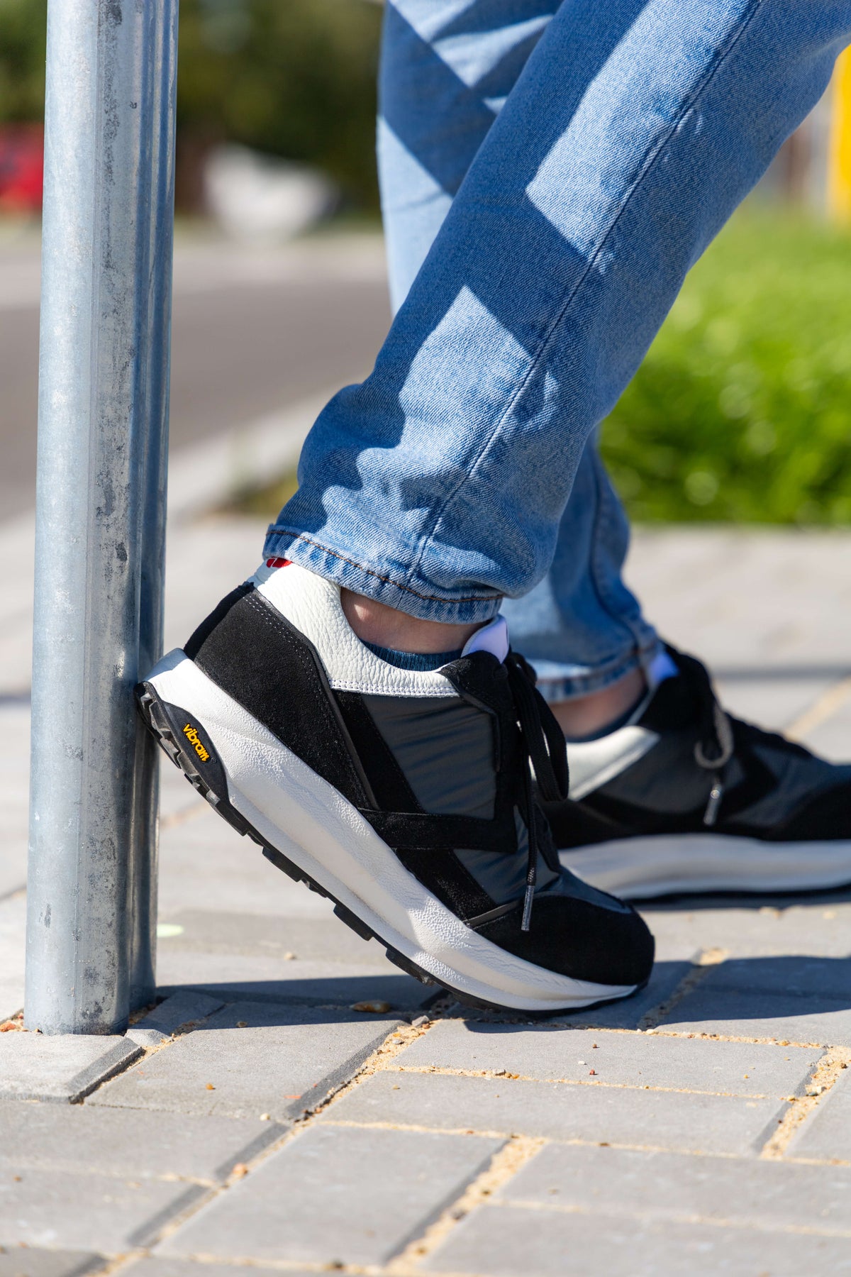 Sneakers Rocker Uni Black – In use 18