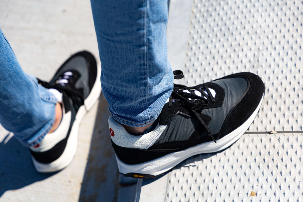 Sneakers Rocker Uni Black – In use 6