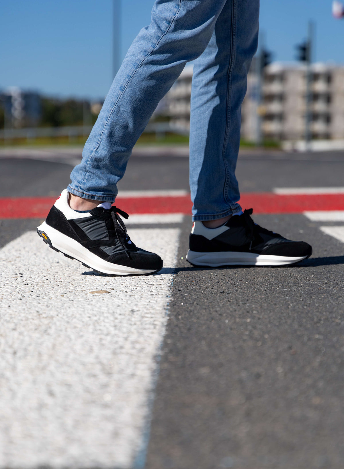 Sneakers Rocker Uni Black – In use 17