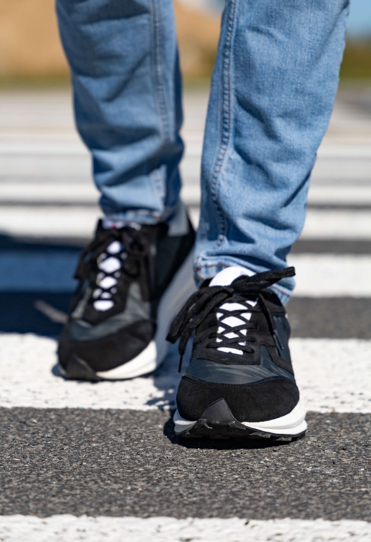 Sneakers Rocker Uni Black – In use 13