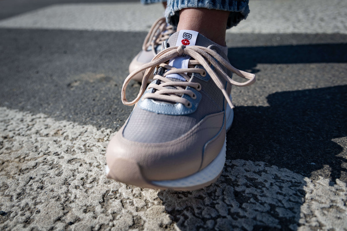 Sneakers Chrono Nude – In use 5