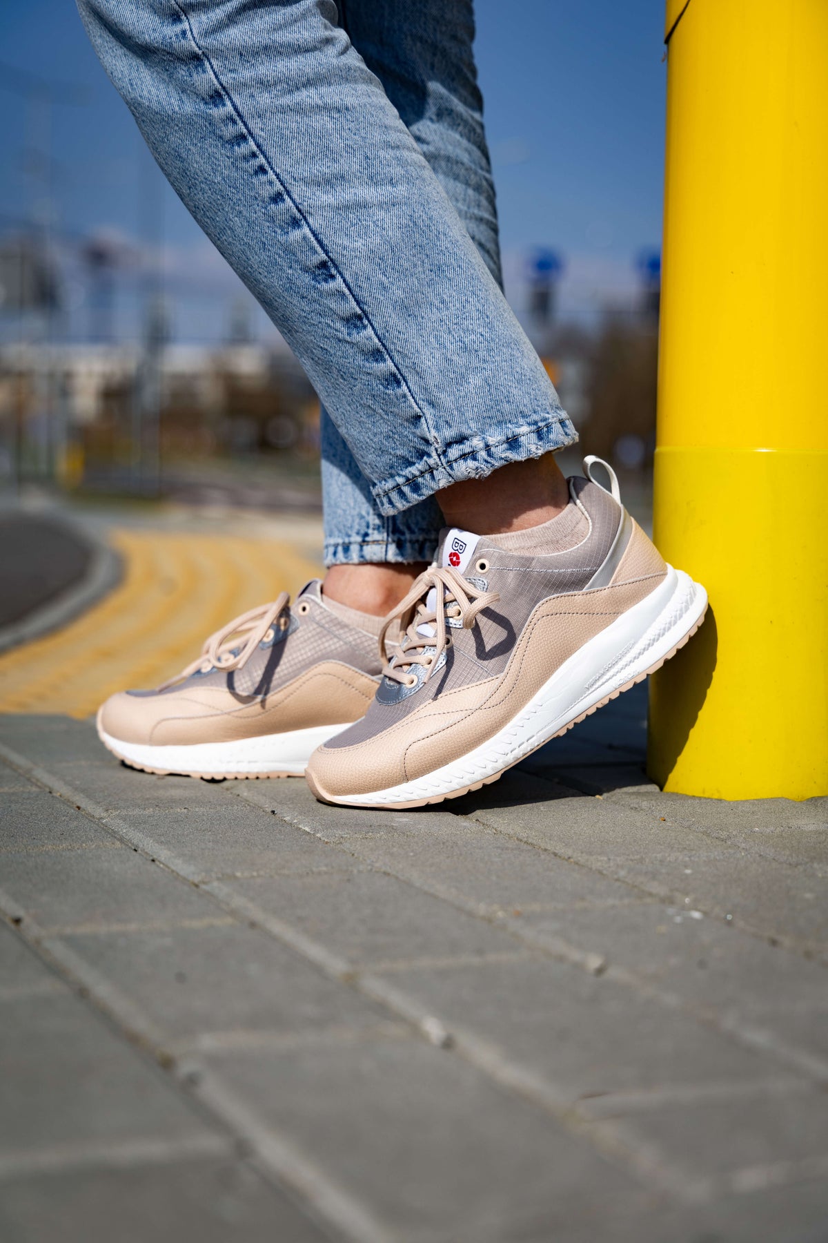 Sneakers Chrono Nude – In use 10
