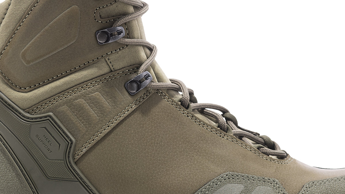 Taras Sport Mid Olive – Öl- und kraftstoffbeständige Sohle