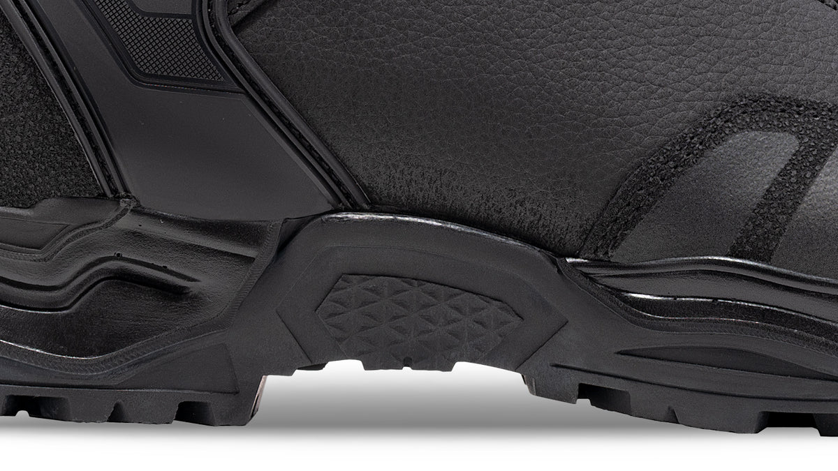 Taras Army Mid Black – Öl- und kraftstoffbeständige Sohle